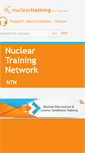 Mobile Screenshot of nucleartrainingnetwork.com